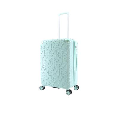 Koffer ELLE "Alors", Gr. B/H/T: 44cm x 65cm x 28cm, grün (mint), Koffer, mit integriertem TSA-Schloss