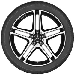 Mercedes-AMG M-GLE W166 5-Doppelspeichen-Rad 21 Zoll A16640124027X23