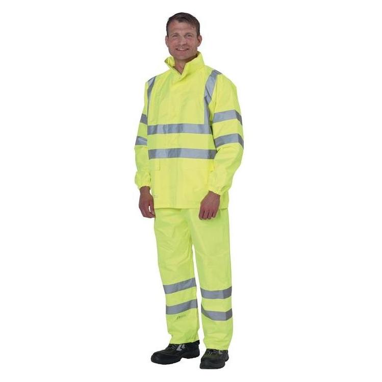 Prevent Warnschutz-Regenjacke Grösse XXL gelb (XXL) (RJG/XXL)