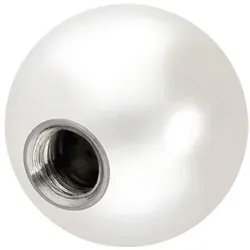 Echte Frischwasserperle mit Titangewinde