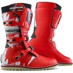 Gaerne Balance XTR Aquatech, Stiefel wasserdicht - Rot/Weiß - 43 EU