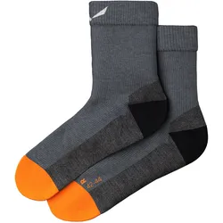 Salewa, Herren, Sportsocken, Mountain Trainer Merino Kurze Socken (45 - 47), Grau