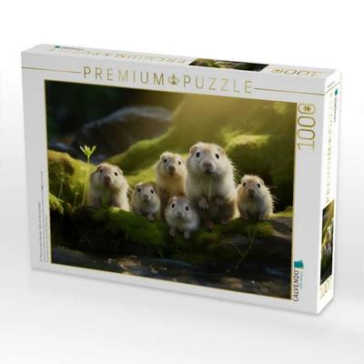 CALVENDO Puzzle Ein Motiv aus dem Kalender 'Nach Art der Lemminge' | 1000 Teile Lege-Größe 64x48cm Foto-Puzzle für glückliche Stunden