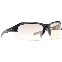 Demon, Unisex, Sportbrille, Tiger Photochromic (Matt Black Grey-Smoke, Matt Black Grey-Smoke), Schwarz
