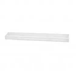 Plexiglasplatte für Riegel und Gebäck mit hohem Rand 60x10x3 cm H Gebäck