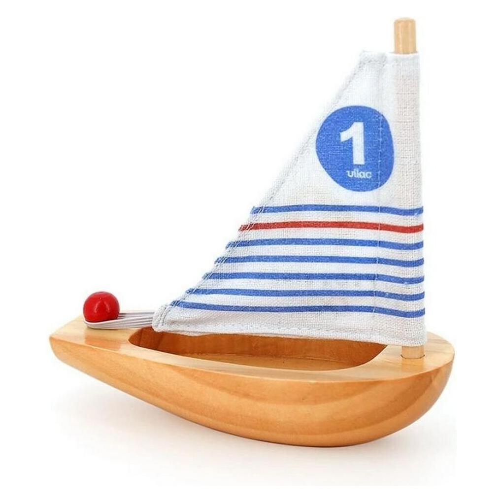 Vilac Kleines Seegelboot aus Holz (V3901)