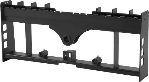 VEVOR Palletvorkframe voor Skid Steer Loader, 1150 mm, met 50,8 mm trekhaak en speerhulzen, zwart, staal