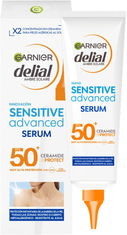 Garnier Sensitive Advanced Sérum corporel SPF50+ 125 ml