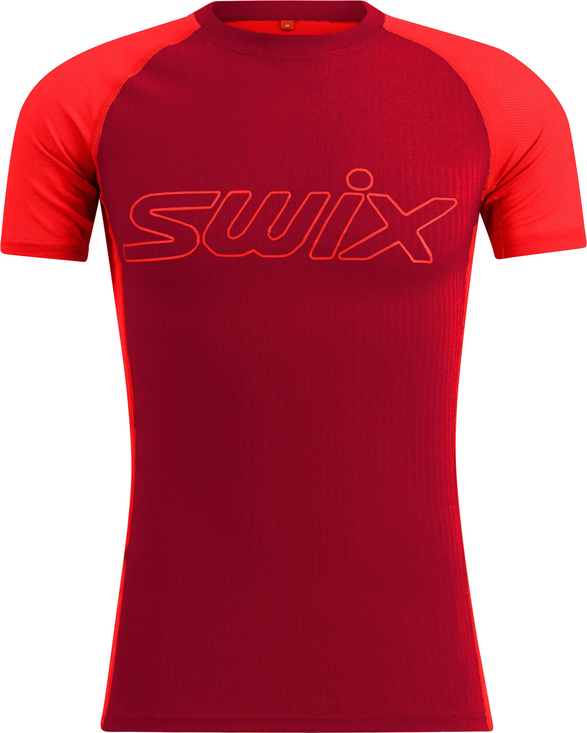 Swix Men's RaceX Light Short Sleeve  Red/Fiery Red  Red / Fiery Red XL