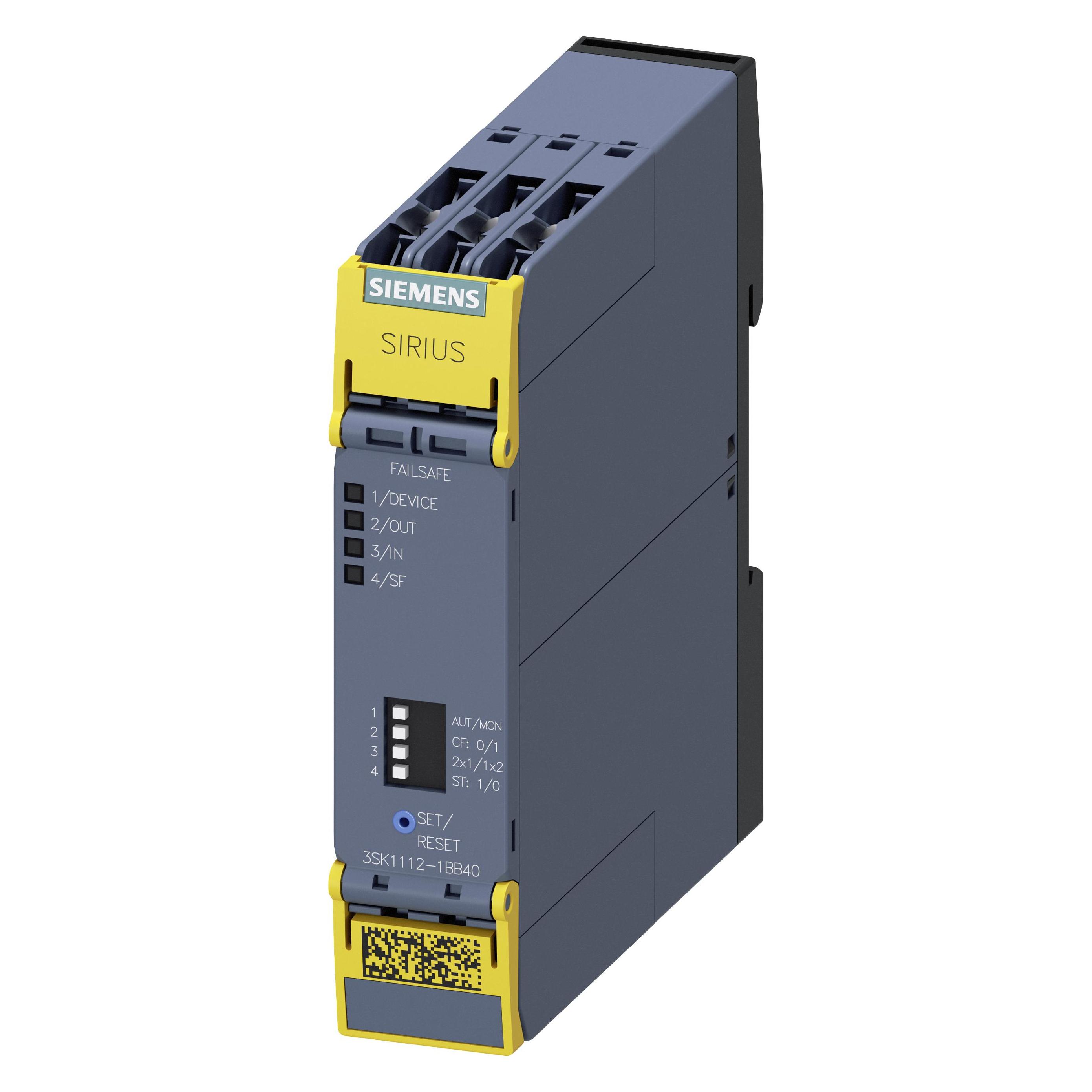 Siemens Safety relay,Solid State,2NO,24Vdc (3SK1112-1BB40)