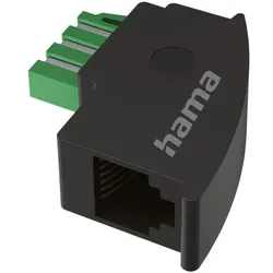 Hama Telefon-Adapter TAE-U-Stecker-Modular-Kupplung