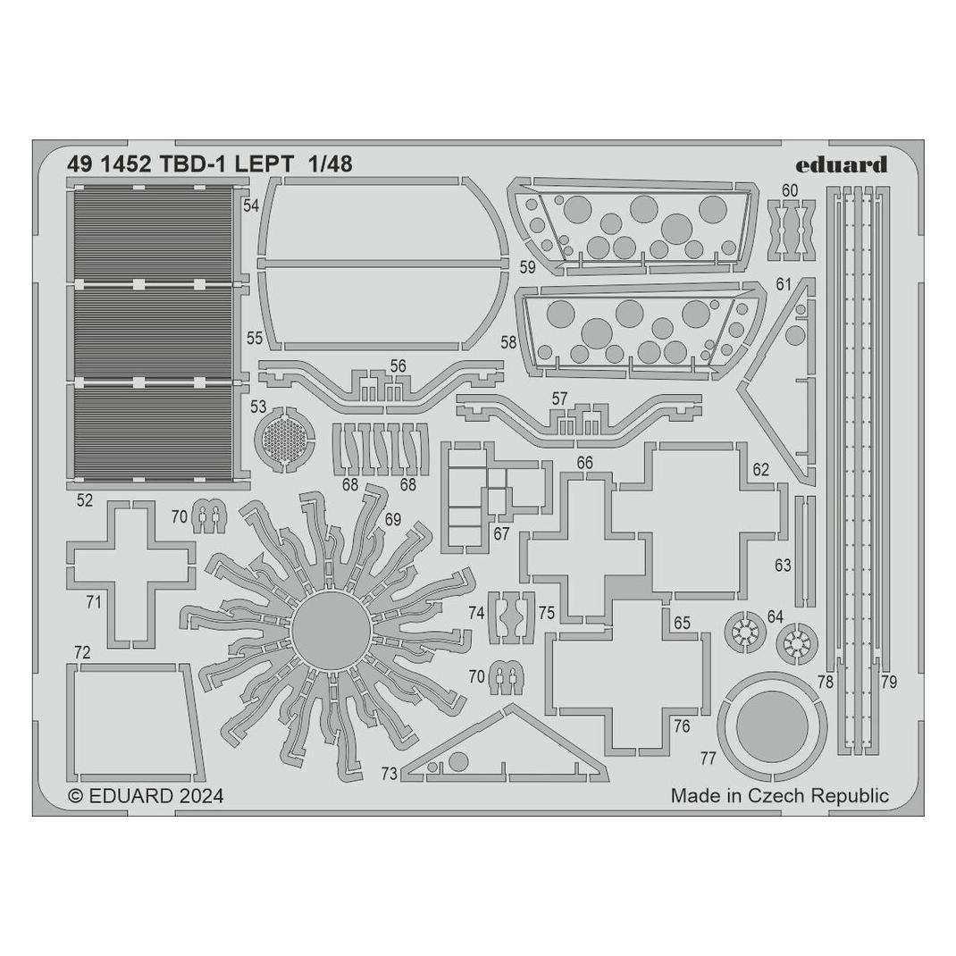 Eduard TBD-1 1 HOBBY BOSS (491452)