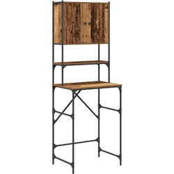 vidaXL Waschmaschinen-Schrank Altholz 68 x 48,5 x 194 cm Holzwerkstoff