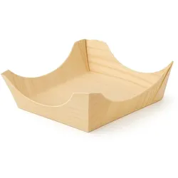 MONOUSO - Schiffchen aus Kiefernholz 6x6x3cm (250 Stück)