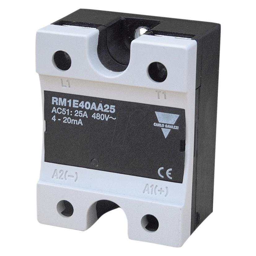 Carlo Gavazzi RM1A23A25 - Halbleiterrelais Industriegehäuse 25A 230VAC (RM1A23A25)