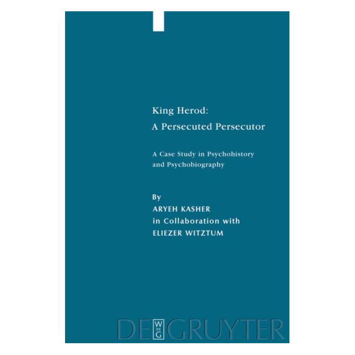 De Gruyter Kasher,A.:King Herod,Persecuted Pers. (Englisch, Hardcover, Aryeh Kasher) (67762347)