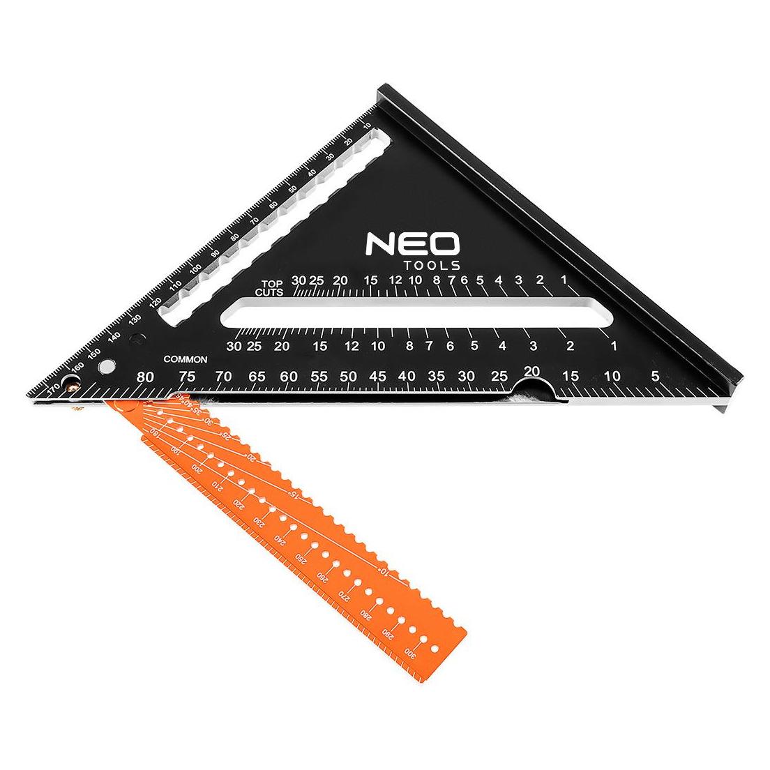 Neo Quadrat mit einem Lineal (31.70 cm) (72-105)