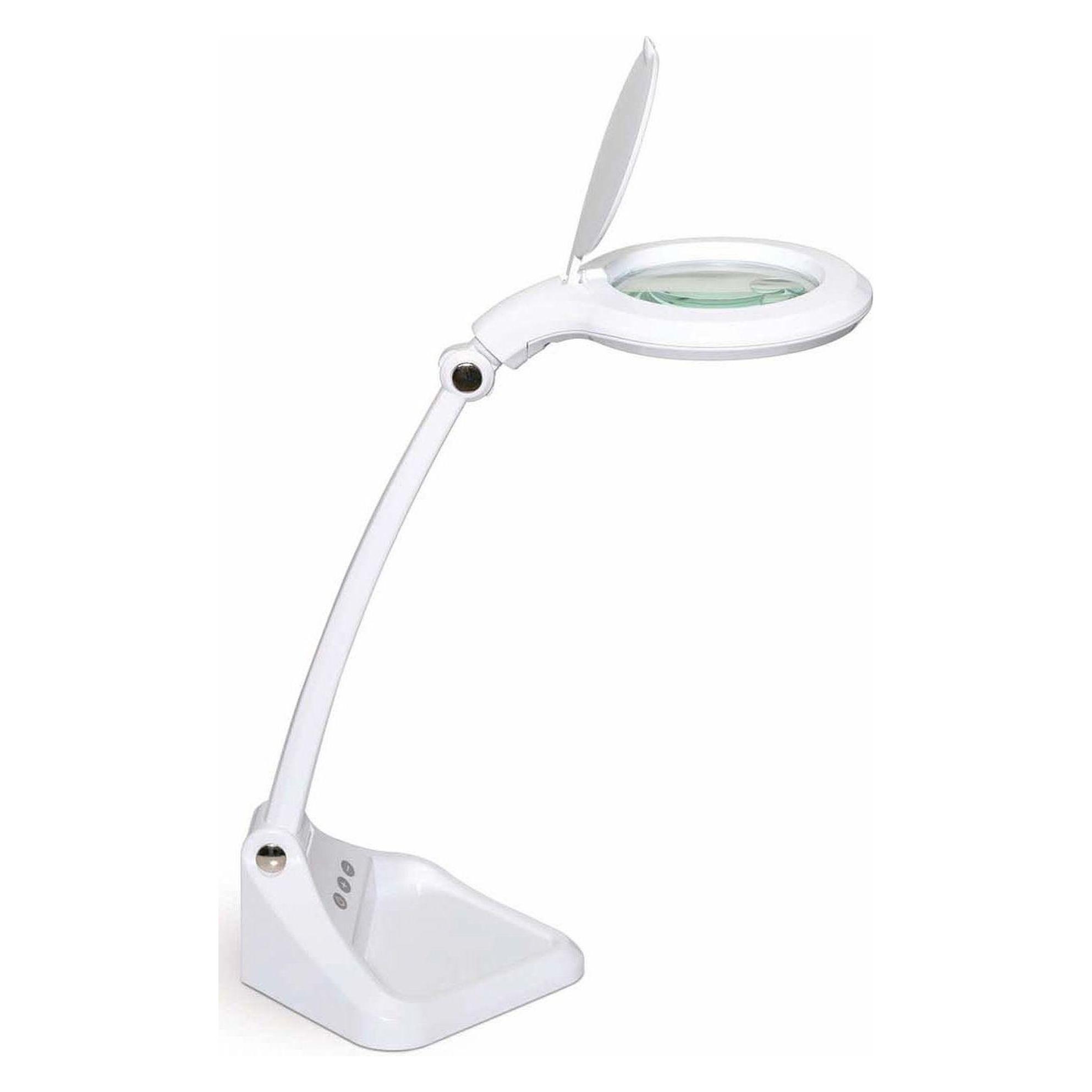Maul LED-Lupenleuchte MAULiris, dimmbar, 470 Lumen, 7 W, weiss (470 lm) (8261202)