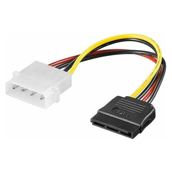 MicroConnect SATA Power 4pin-15pin (20 cm, SATA) (PI01082)