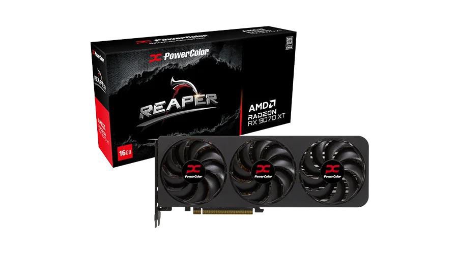 POWERCOLOR AMD Radeon RX 9070 XT Reaper Grafikkarte 16 GB