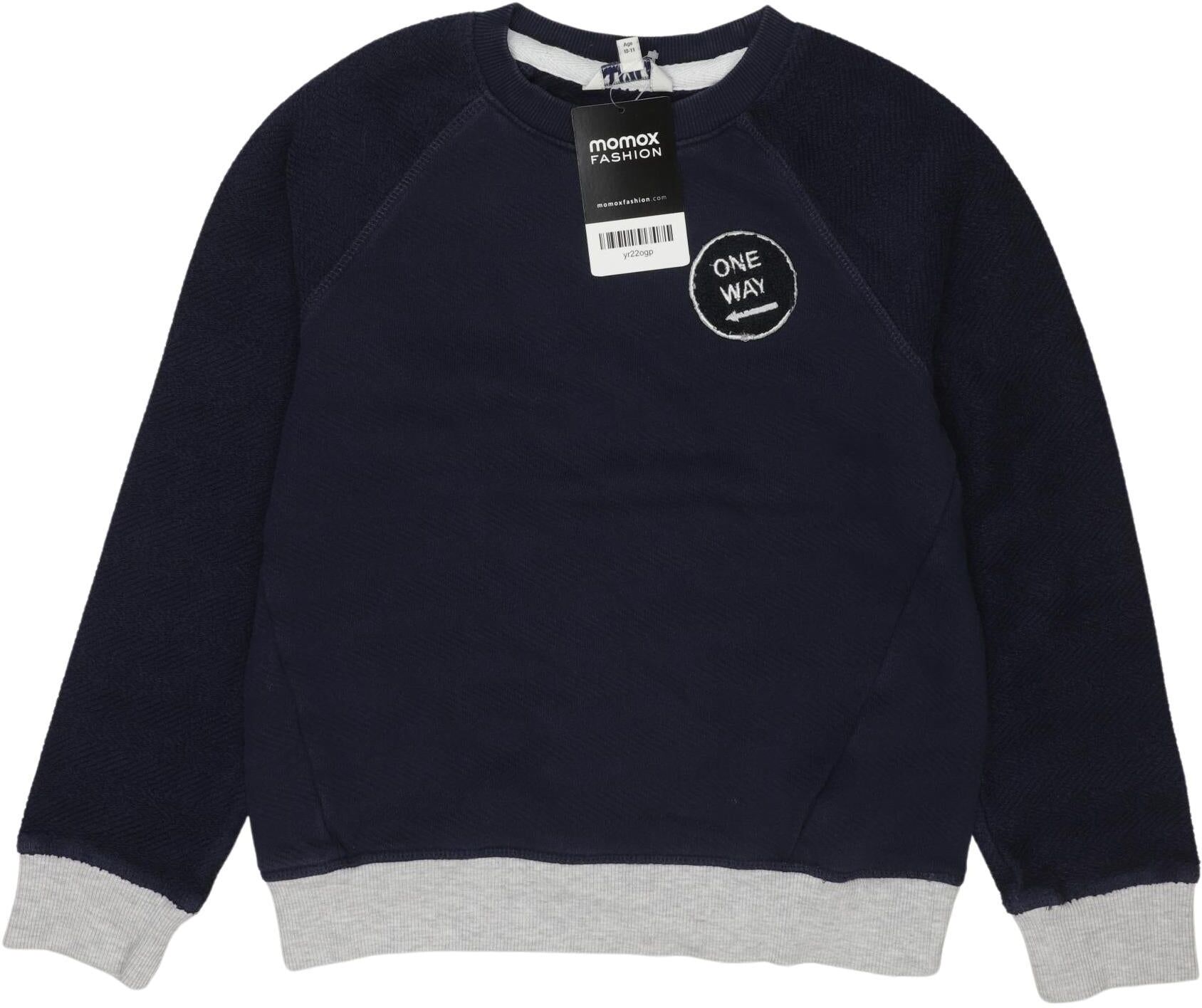 Review Jungen Kapuzenpullover oder Sweater, Marineblau, Gr. EU 140, Baumwolle - Second Hand