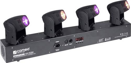 Cameo CLHB400RGBW Hydrabeam 400 RGBW LED-Moving Head Anzahl LEDs (Details):4 x 10W