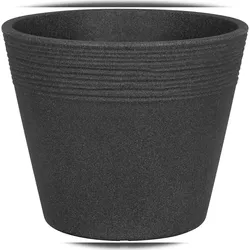 Geli Napoli 50 Pflanzkübel Anthrazit Kunststoff UV-Beständig Frostfest Blumenkübel