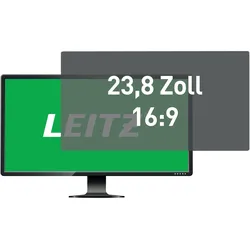 Leitz Blickschutzfilter Monitor 23,8" 16:9 (23.80", 16:9), Monitor Schutzfolie
