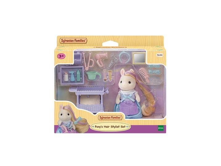 La maman poney et son kit de coiffure
