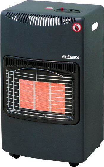 globex Po-E03 Stufa A Gas Per Bombola Gpl Infrarossi Portatile Potenza 4.1 Kw - Po-E03 Eos