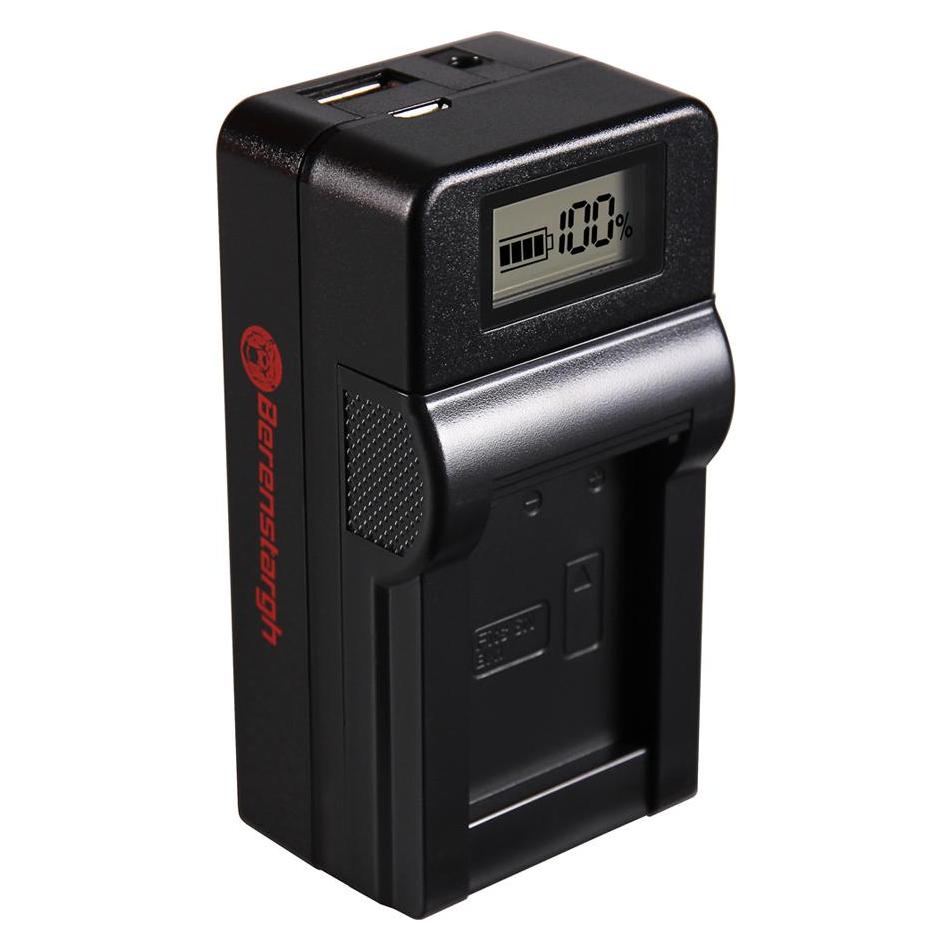 Berenstargh Synchron USB Ladegerät f. Sony NP-BX1 BX BX1 NP-BX1 Cybershot DSC HX300 DSC HX50V DSC RX (Kamera Akku Ladegerät) (61064052)