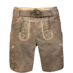 Kurze Wildbock Lederhose Kare