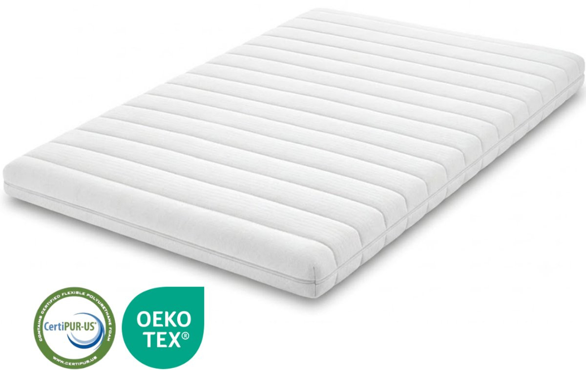 MIA Sleep Hotel Topper HR45 Koudschuim 140x190 cm - Wit