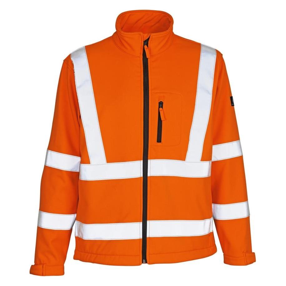 Mascot Warnschutz Softshell Jacke Calgary, orange Gr.2XL (XXL) (5707209657565)