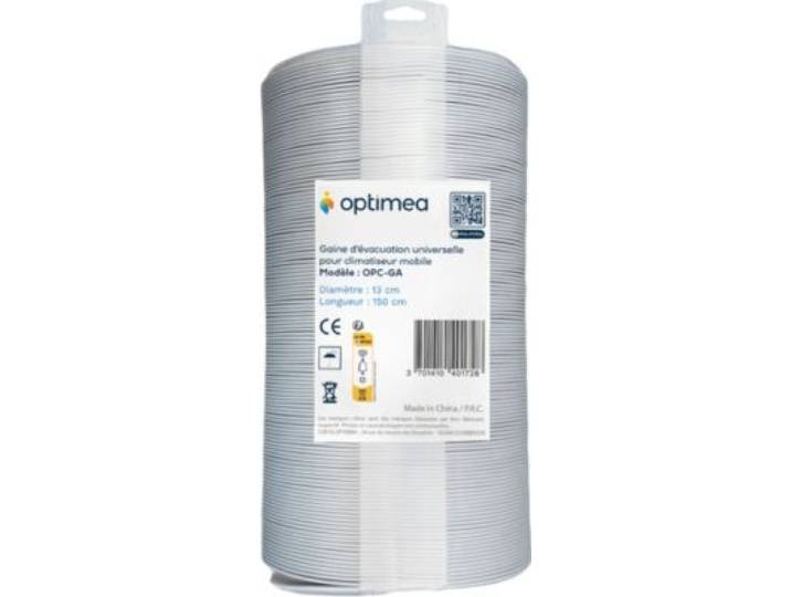 Optimea - Climatiseur Accessoire Evac Univ Pour Clim 13 Cm