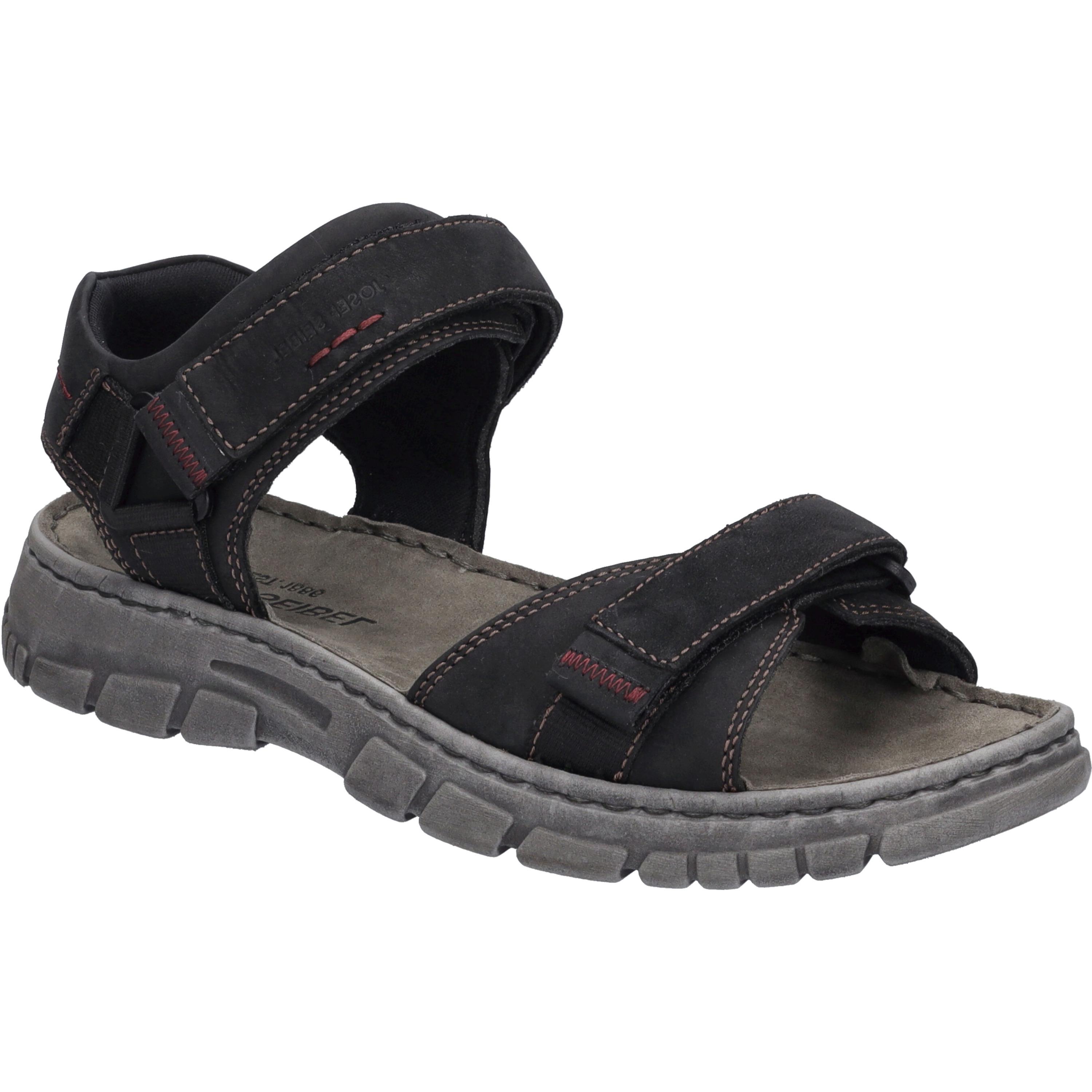 JOSEF SEIBEL Brendan 01 | Sandale für Herren | Schwarz Brendan 01, schwarz