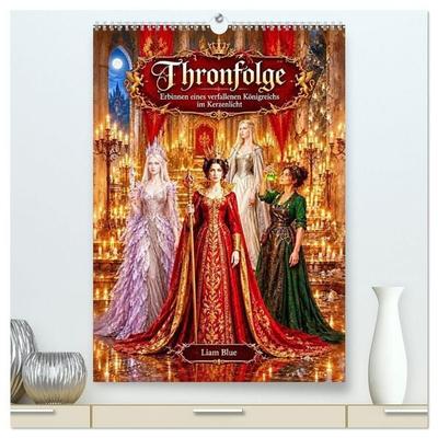 Thronfolge (hochwertiger Premium Wandkalender 2027 DIN A2 hoch), Kunstdruck in Hochglanz