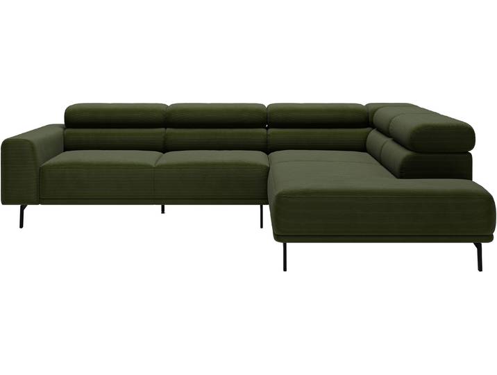 SCHÖNER WOHNEN-Kollektion Tossa, Modernes Design trifft smarte Funktione, Breite 273 cm Motorischer Sitzvorzug, Kopfteil-Funktion & Saugroboter-Höhe