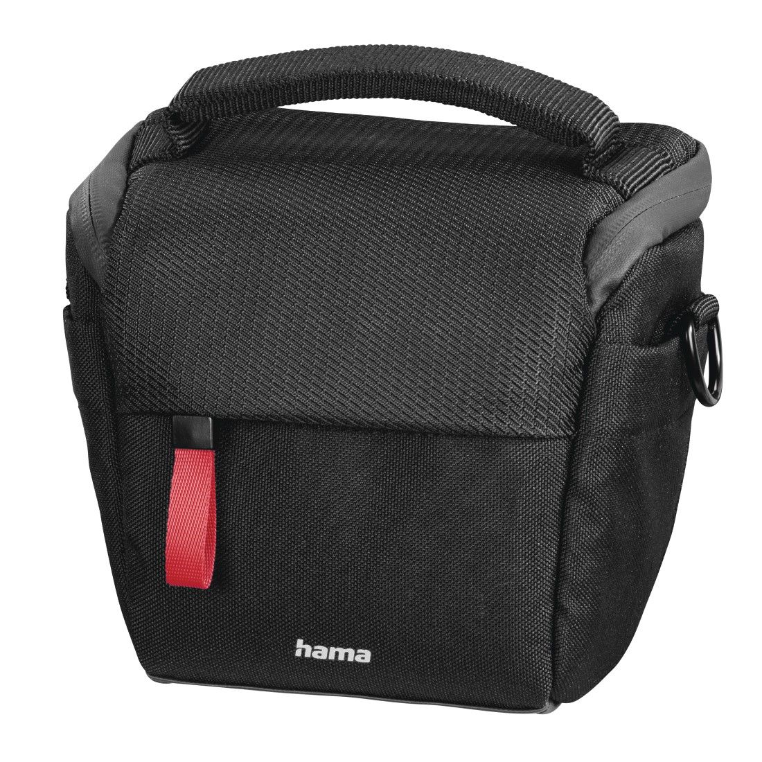 Hama 121335 Matera 100 Colt Kameratasche für Jede Marke 135 x 95 x 120 mm (Schwarz) 00121335
