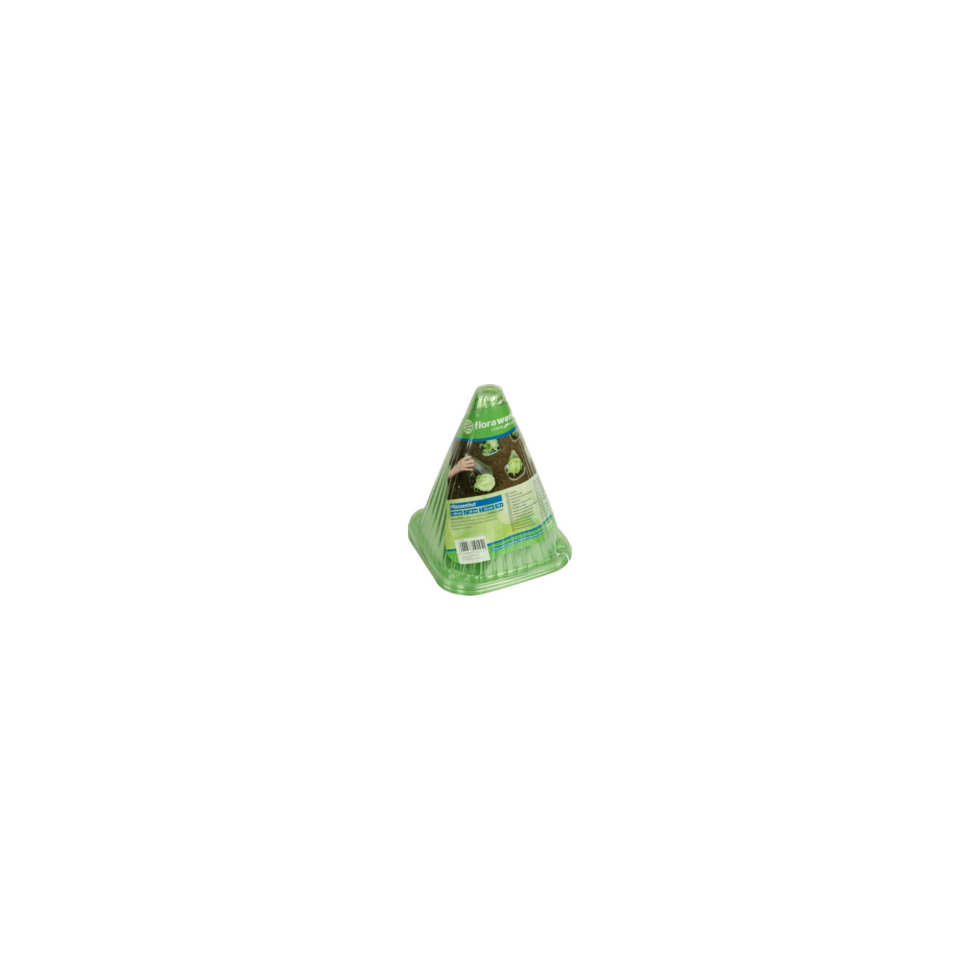 floraworld Pflanzenhut 10er Set Kunststoff, grün (12560)