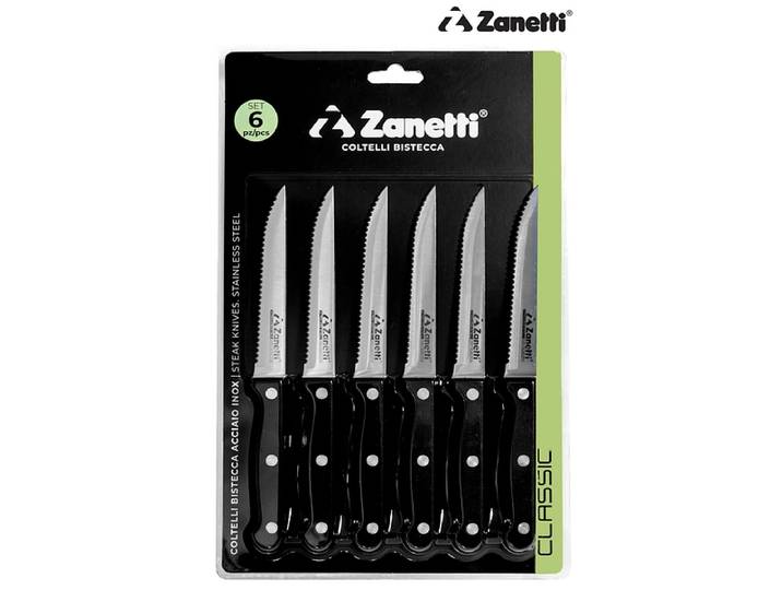 ZANETTI Messerset CLASSIC Edelstahl edelstahl