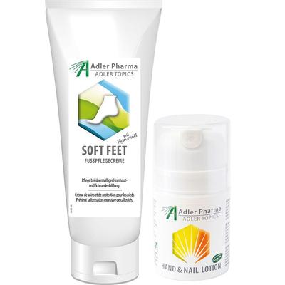 Hand & Nail Lotion + Soft Feet Creme 50+100 ml Set