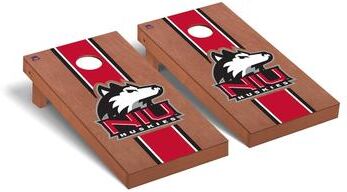 Skip's Garage Northern Illinois NIU Huskies 2x4 Pro Cornhole Boards - V9