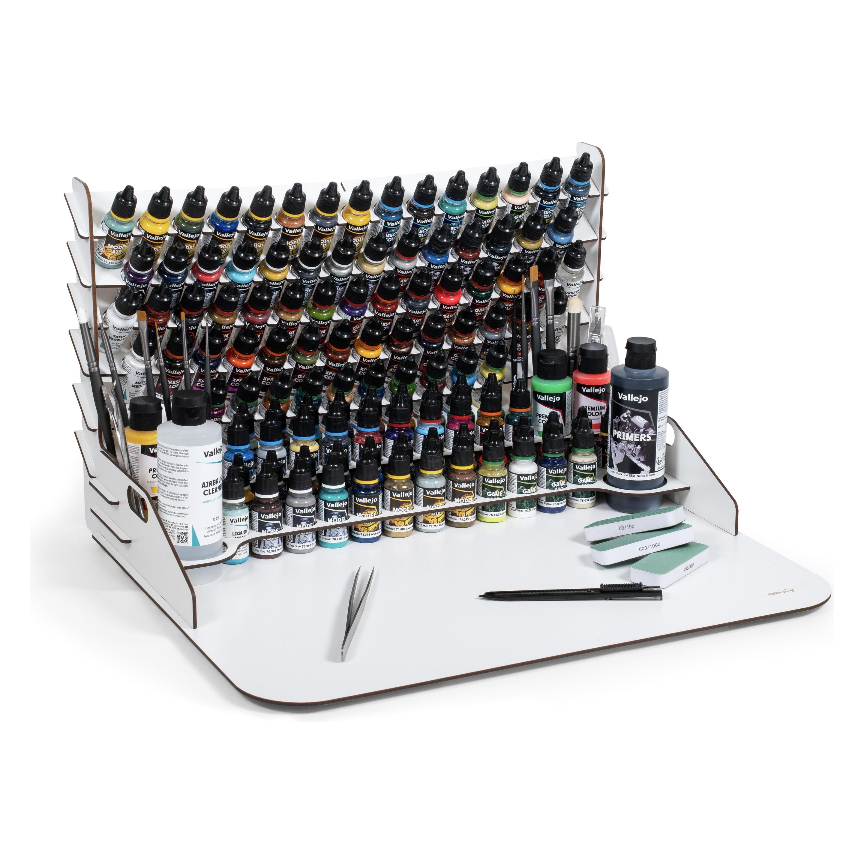 Vallejo 26014 Paint display + Work station - 50x37cm Verfrek (Kunststoff) (26.014)