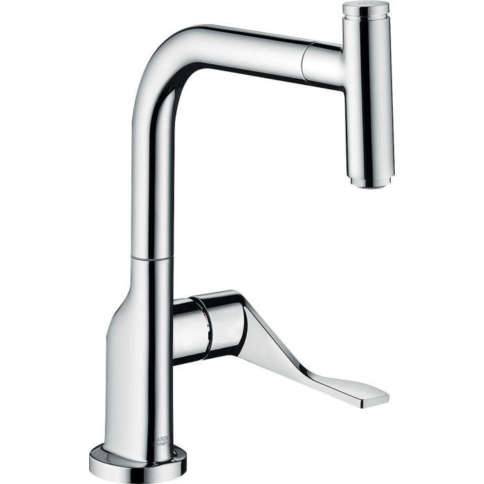 Axor Citterio Select Küchenarmatur 39861000 chrom, mit Ausziehbrause
