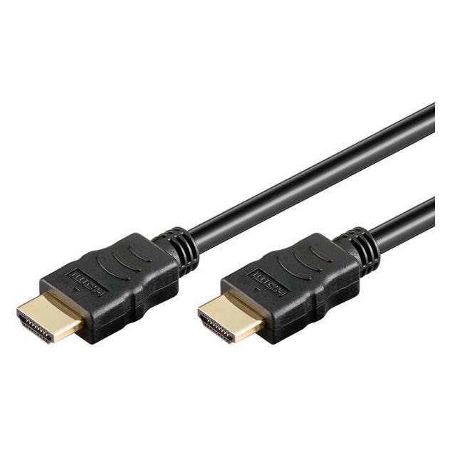 Hapena 76015 1.5m SBVerpackung Video Kabel HDMI Typ A - Kabel - Digital/Display/Video (1.50 m) (76015)