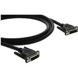 Kramer Dual Link Kabel (3 m), Videokabel, Schwarz