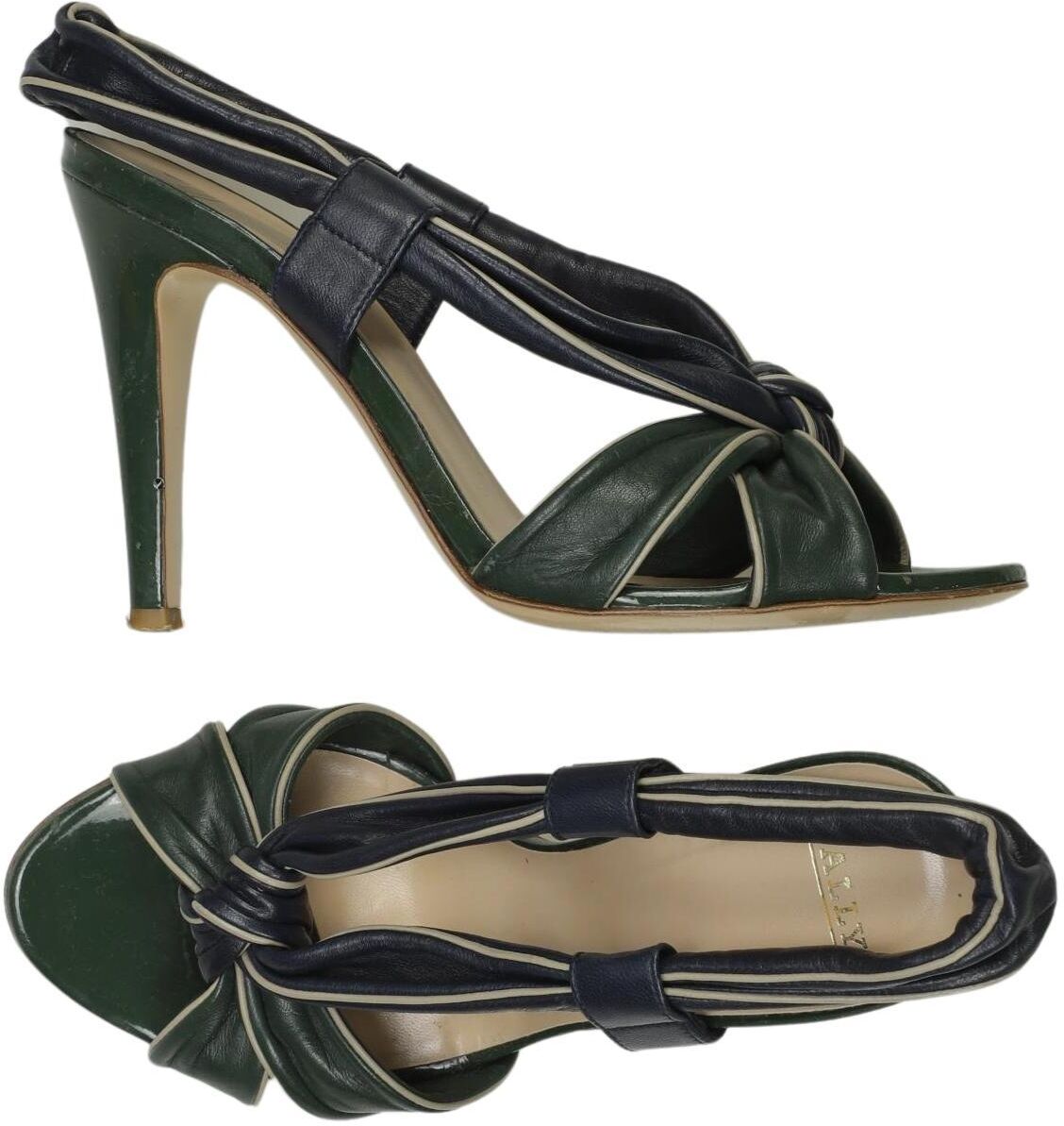Bally Damen Sandalen, Mehrfarbig, Gr. EU 36, kein / Etikett - Second Hand