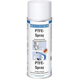 WEICON Multifunktionsöl PTFE-Spray, Trockenschmiermittel, silikon- und Harzfrei, für innen & außen, Spray 400 ml