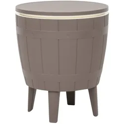 vidaXL, Gartenbeistelltisch + Gartenservierwagen, Mabelita